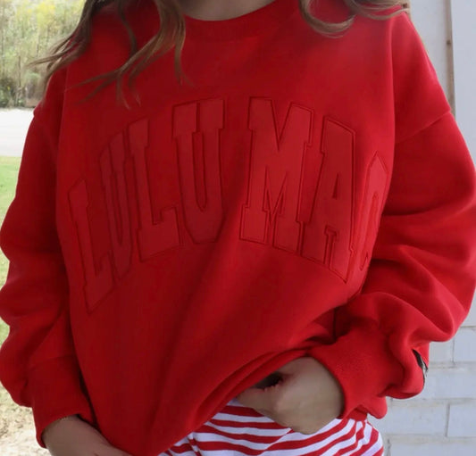 Red LLM Sweatshirt